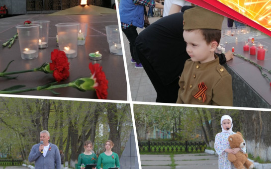 В рабочем поселке Горный прошли праздничные мероприятия посвященные 80 летию победы